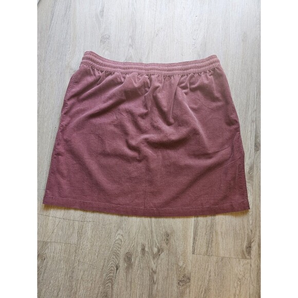 Loft‎ Corduroy Pink Skirt NWT Size XL - Picture 4 of 6